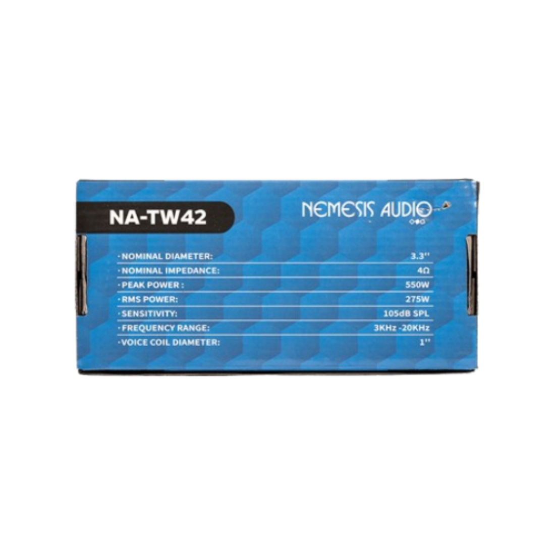 Nemesis Audio NA-TW42 3.3" 550W Max 4-Ohm 1" VC Super Bullet Tweeters (Pair)
