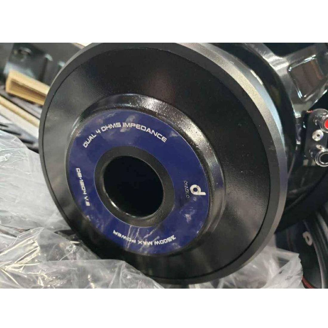 Diablo DB-12D4 V.2 12" 3500W Max Dual 4-Ohms Voice Coil Car Audio Subwoofer