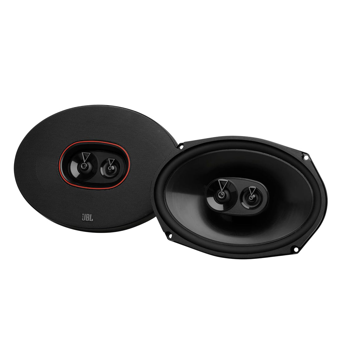 JBL CLUB 964M 6" x 9" 3-Way 255W Peak 3-Ohm Car Audio Coaxial Speakers (Pair)