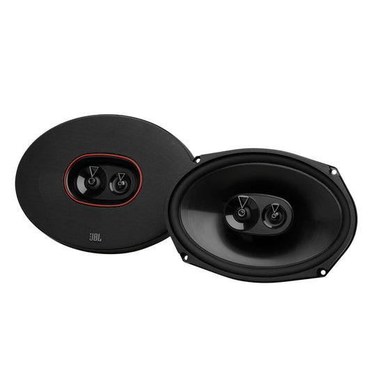 JBL CLUB 964M 6" x 9" 3-Way 255W Peak 3-Ohm Car Audio Coaxial Speakers (Pair)