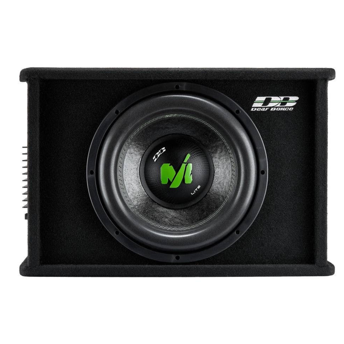 Deaf Bonce ML12A 12" 1000W Max 4-Ohm Loaded Subwoofer Enclosure w/ Amplifier