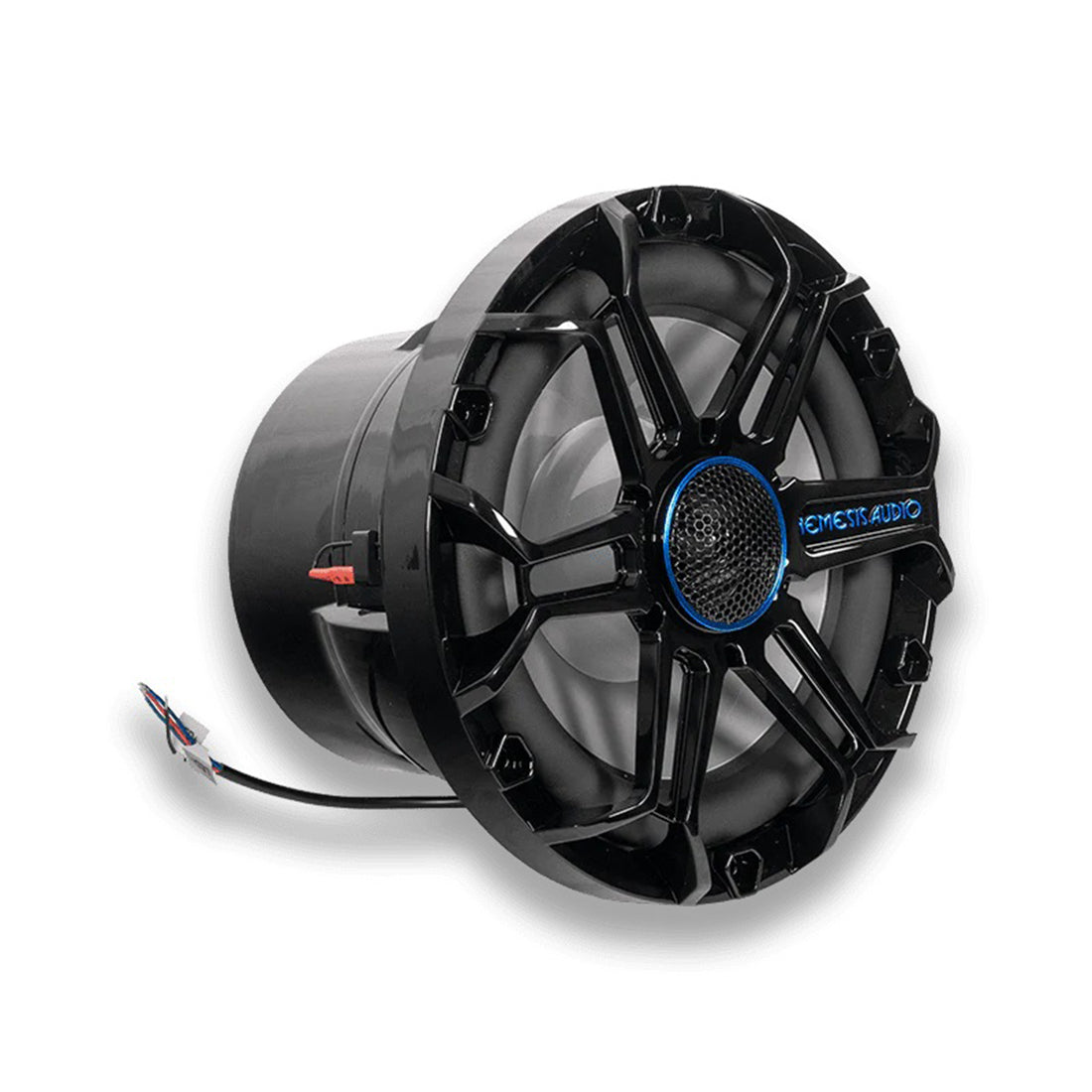 Nemesis Audio SOAK-8 8" 2-Way 600W Max 4-Ohm IP65 Marine Speaker w/ RGB (Single)