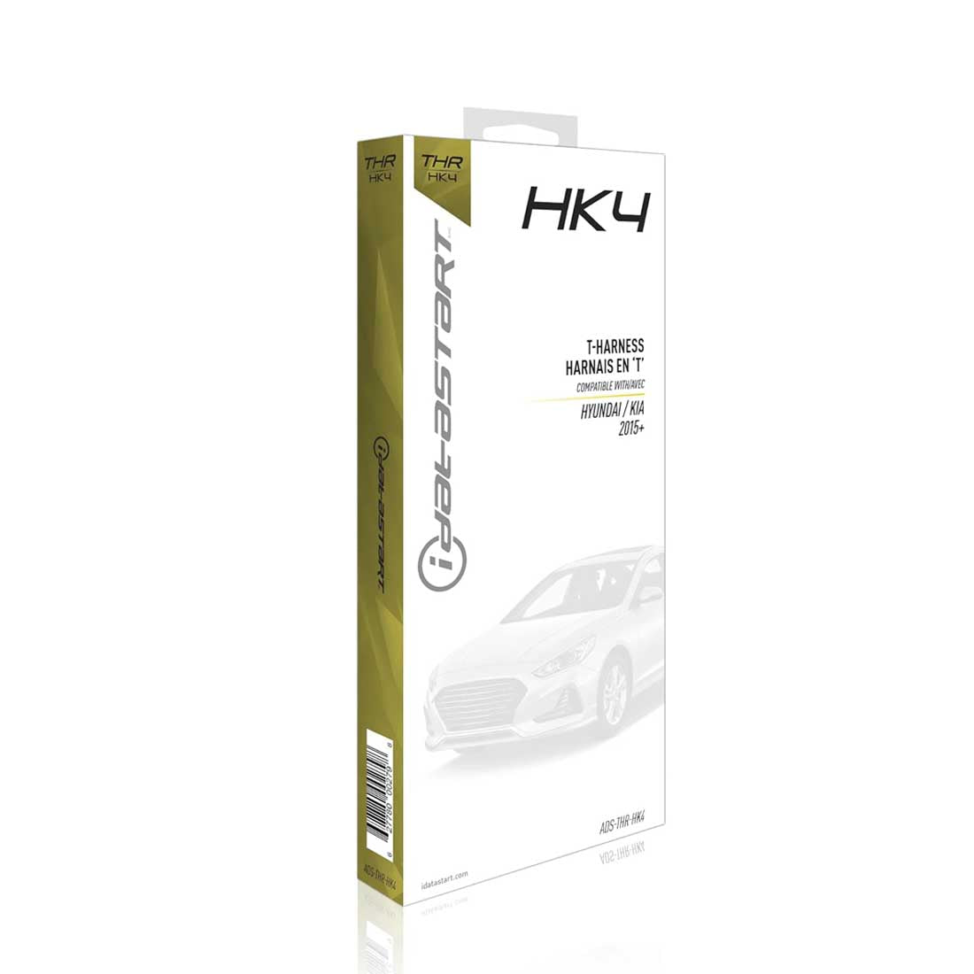 iDataStart ADS-THR-HK4 Remote Start T-Harness for Select Kia & Hyundai 2015-Up