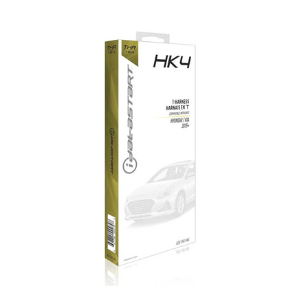 iDataStart ADS-THR-HK4 Remote Start T-Harness for Select Kia & Hyundai 2015-Up