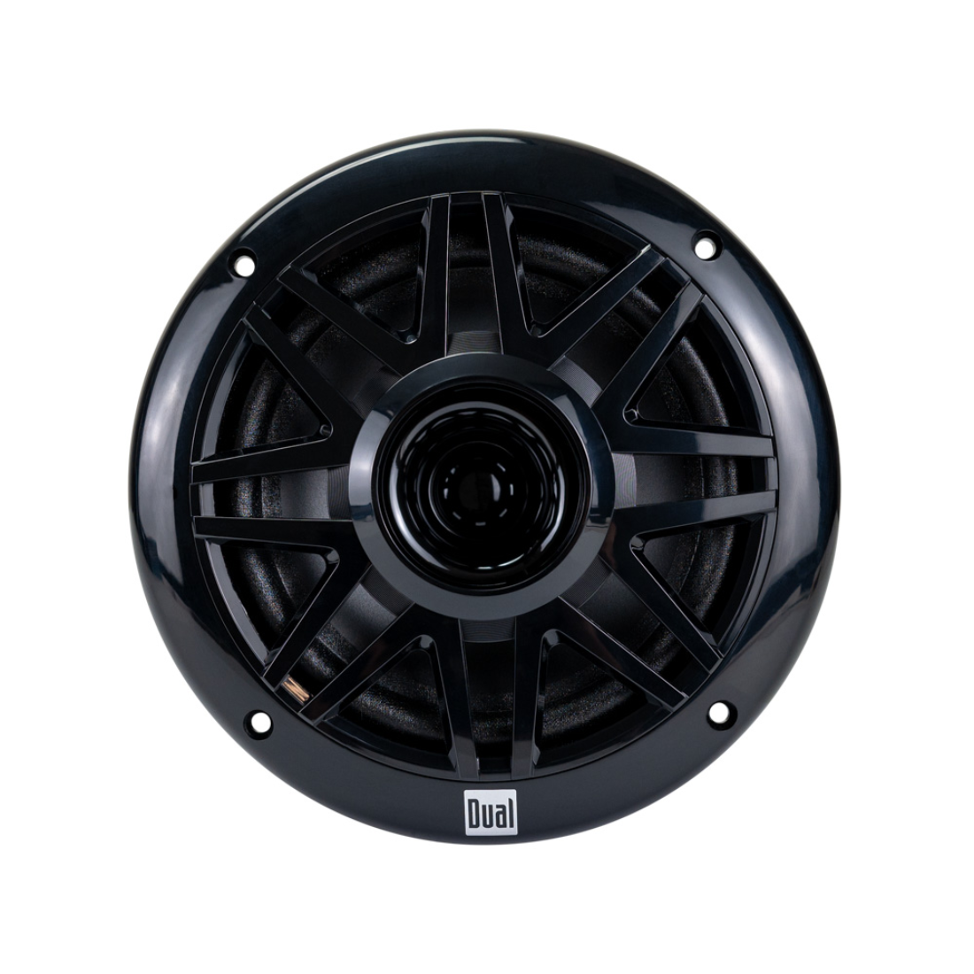 Dual MXCP132B 1-DIN Digital Media Receiver w/ 6.5" Speakers Marine Audio Package