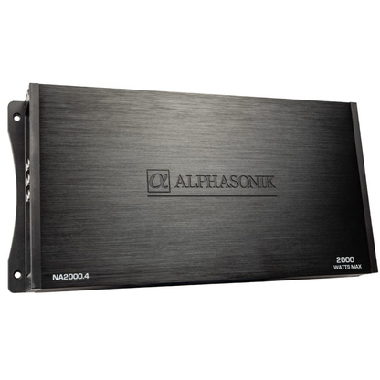 Alphasonik NA2000.4 Neuron Series 4-Channel 2000W Max Class-A/B Car Amplifier