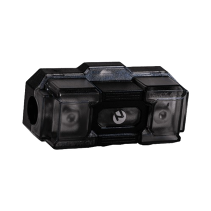 Nemesis Audio NM-ANLFH Nickel Plated ANL Fuse Holder Fits 0/4 Gauge Cable