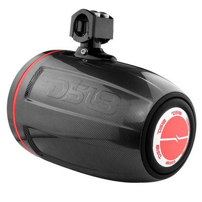 DS18 CF-X10TPNEO 10" 900W Max Neodymium Marine Tower Speakers w/ RGB (Pair)
