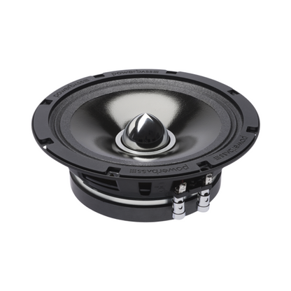 PowerBass 4XL-65T 6.5" 200W Max 4-Ohm 1.5" KSV VC Shallow Mount Mid-Range Driver