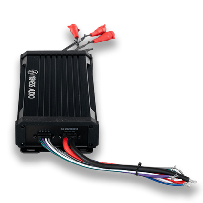 Nemesis Audio NA-MR2000X4B 4-Channel 250W RMS x 4 @ 2-Ohm IP67 Marine Amplifier