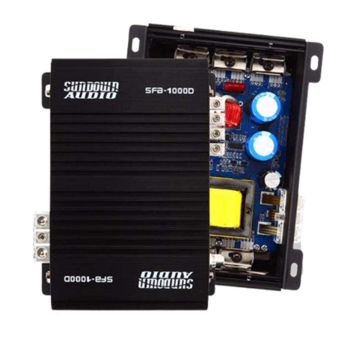 Sundown Audio SFB-1000D V.2 1-CH Monoblock 1000W RMS@1-Ohm Full Range Amplifier