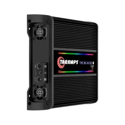 Taramps THE BIG BOSS 3 BASS Monoblock 3000W RMS 0.5 to 2 Ohms Amplifier (Black)