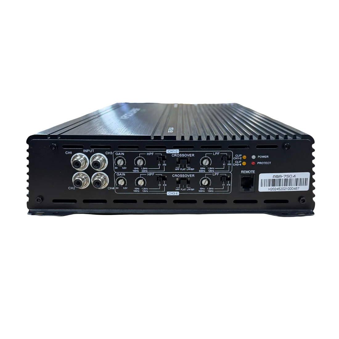 Deaf Bonce Apocalypse ASA-750.4 4-Channel 750W RMS x 4 @ 1-Ohm Class-D Amplifier