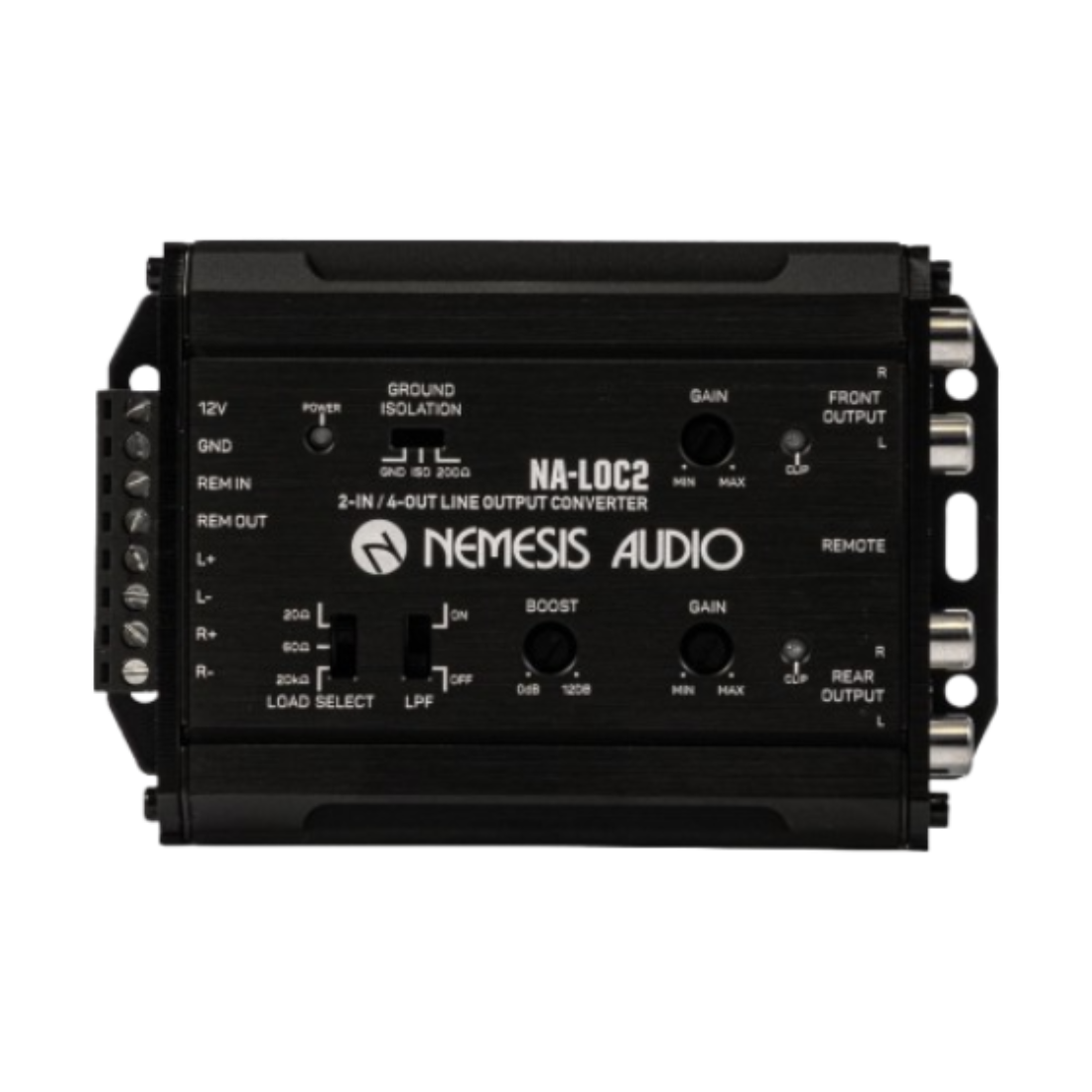 Nemesis Audio NA-LOC2 2-IN / 4-OUT Active Line-Output Converter and Line Driver