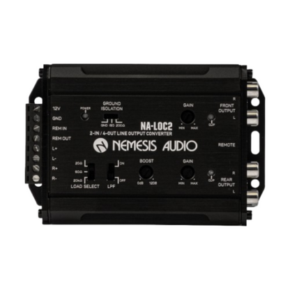 Nemesis Audio NA-LOC2 2-IN / 4-OUT Active Line-Output Converter and Line Driver