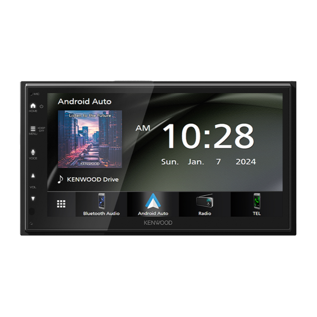 Kenwood DMX4710S 6.8" Digital Media Receiver w/ Apple CarPlay Android Auto Ready