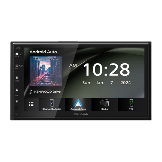 Kenwood DMX4710S 6.8" Digital Media Receiver w/ Apple CarPlay Android Auto Ready