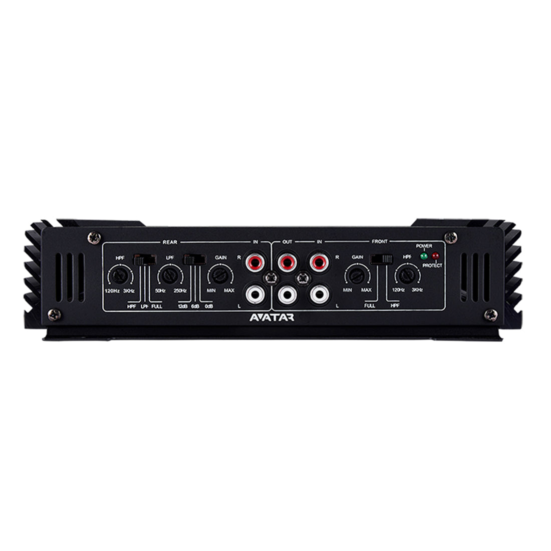 Avatar ABR-240.4 4-Channel 240 Watts Power Class-AB Car Audio Amplifier