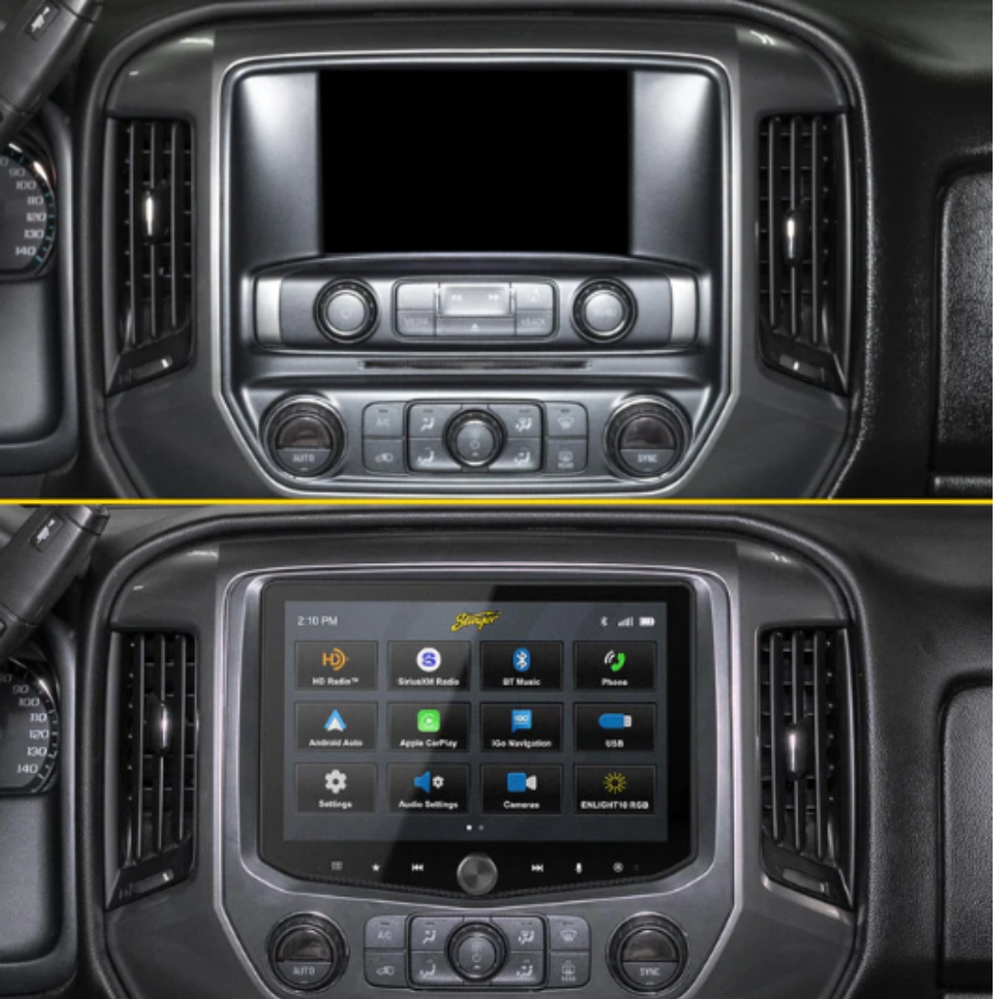 PAC SR-GM14HX HORIZON10 Installation Kit for Select Silverado / Sierra 2014-2019