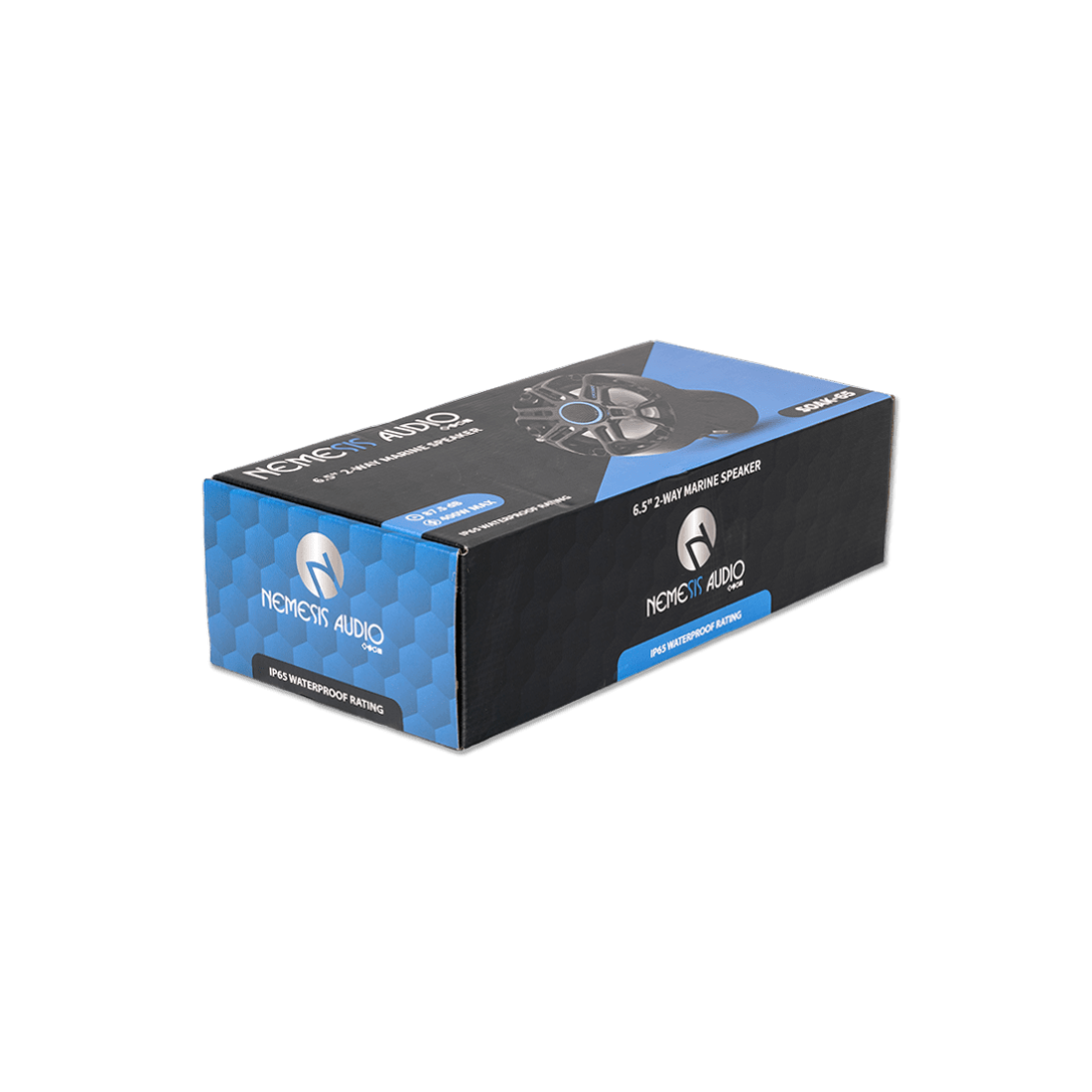 Nemesis Audio SOAK-65 6.5" 2-Way 400W Max 4-Ohms Marine Speakers w/ RGB (Pair)