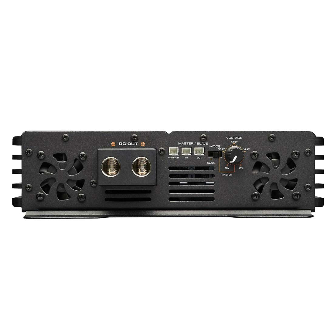 PowerBass APS-100 12V 100A AC to DC Power Supply w/ LCD Voltage Meter