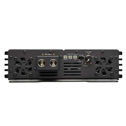 PowerBass APS-100 12V 100A AC to DC Power Supply w/ LCD Voltage Meter