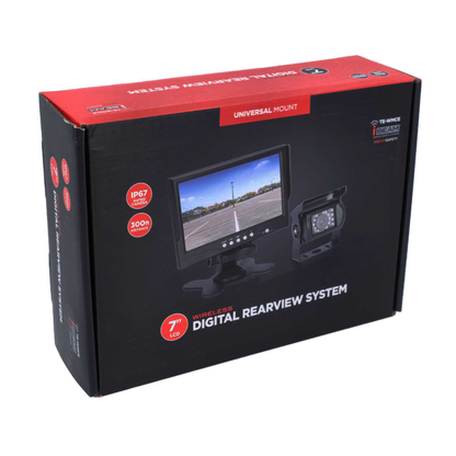 iBeam TE-WMCE 7" Universal Wireless Digital Commercial Monitor and HD Camera