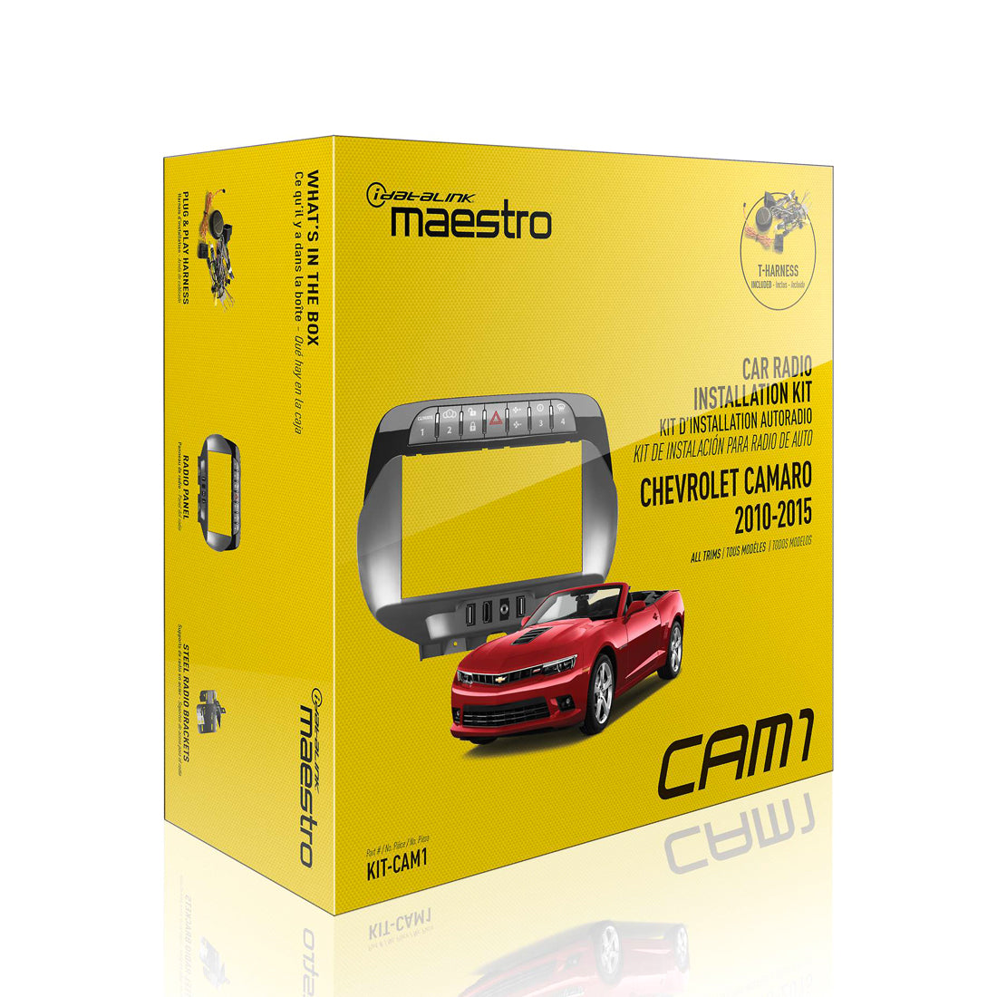 iDatalink Maestro KIT-CAM1 Installation Dash Wiring Kit 2010-15 Chevrolet Camaro