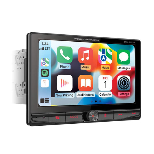 Power Acoustik CPAA-70D10M Car Multimedia Receiver w/ Floating 10.6" Touchscreen