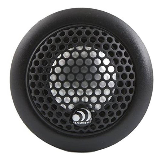 Massive Audio CT1A 120 Watts Max Power 25mm (1 Inch) 4-Ohms Car Stereo Aluminum Dome Tweeters