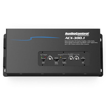 AudioControl ACX-300.1 Mono Powersports/Marine Amplifier — 300 watts RMS x 1 at 2 ohms