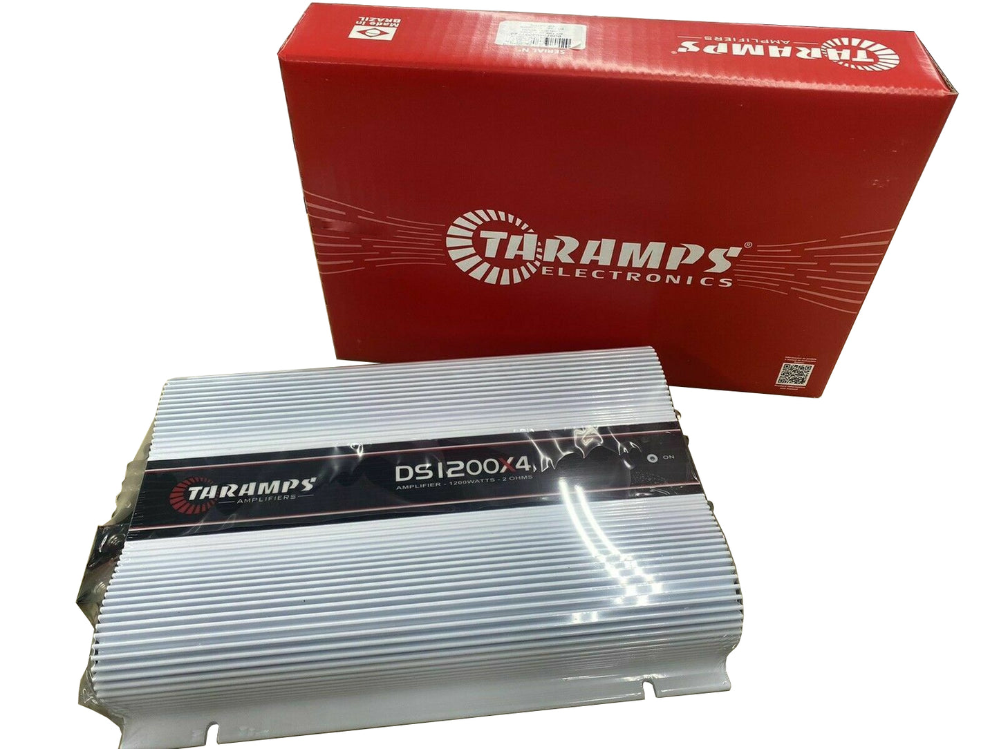 Taramps DS1200X4 2 Ohms 300W RMS 4-Channel Class-D Stereo Car Audio Amplifier
