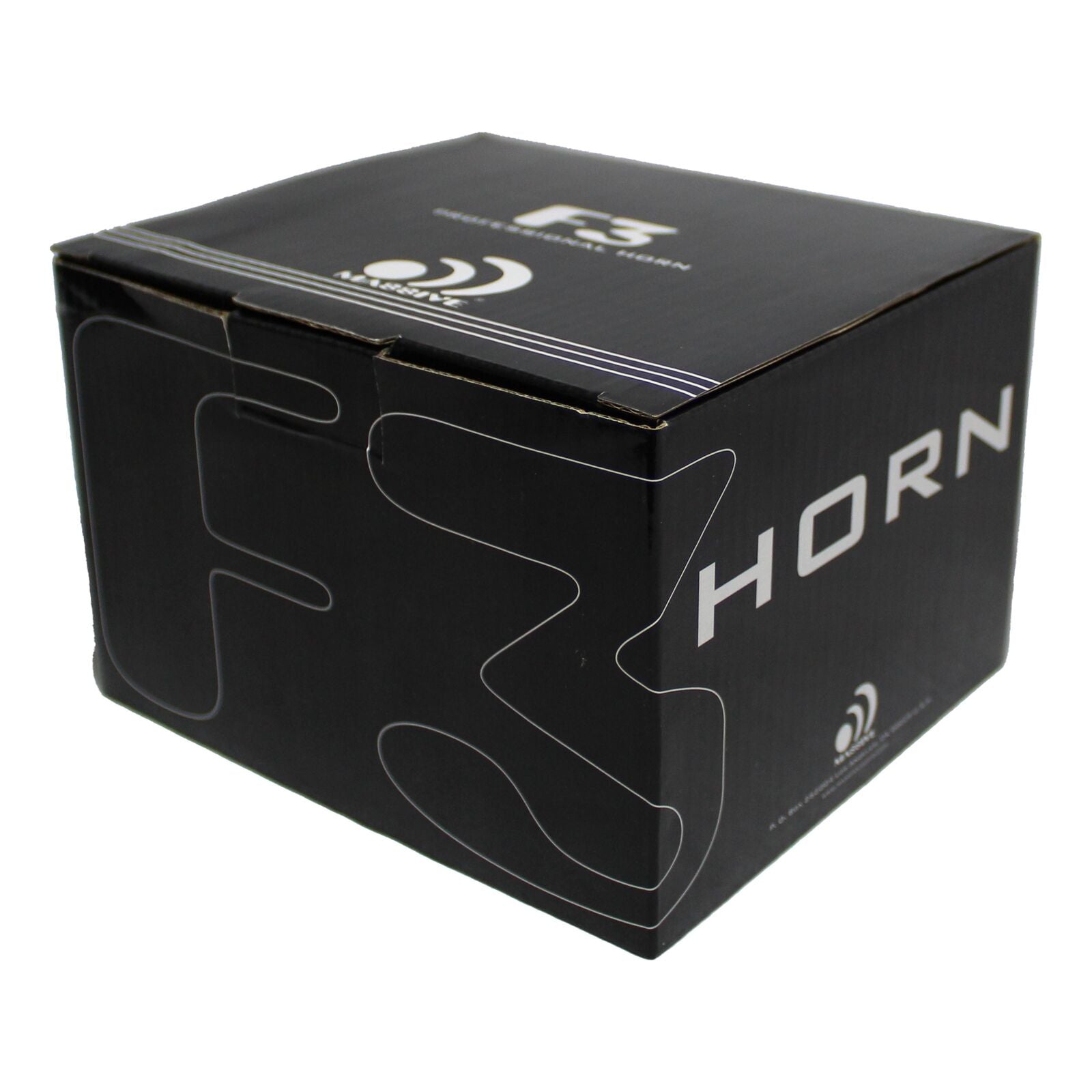Massive Audio F3 1" Screw-On Car Audio ABS 60x40 Bi-Radial Flare Horn
