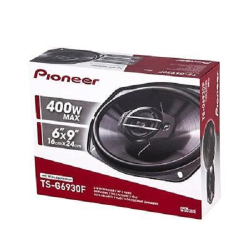 Pioneer TS-G6930F 400 W Max 6" x 9" 3-Way 4-Ohms Stereo Car Audio Speakers