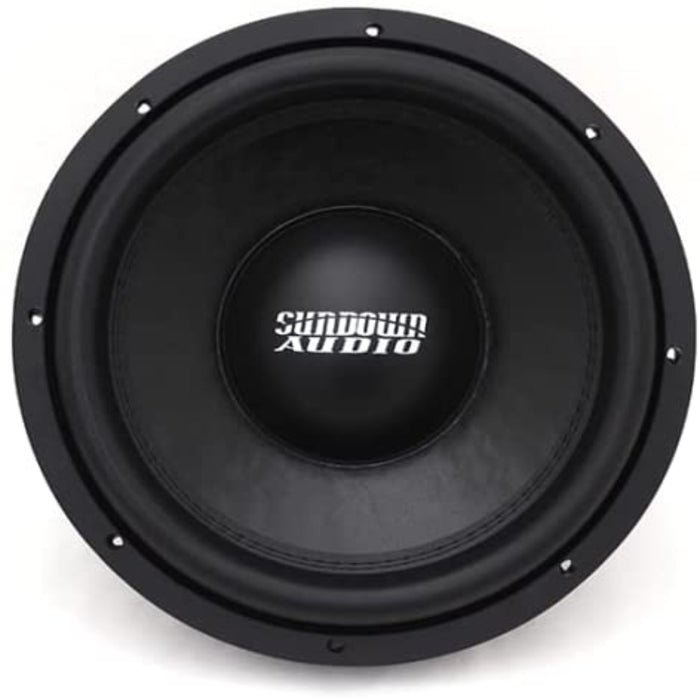 Sundown Audio SLD-12 D4 12" 600W RMS Dual 4-Ohm Voice Coil DVC Shallow Subwoofer