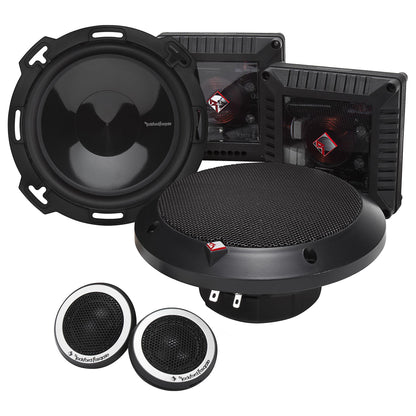 Rockford Fosgate Power T16S 320 W Max 6" 2-Way Component Car Speakers System