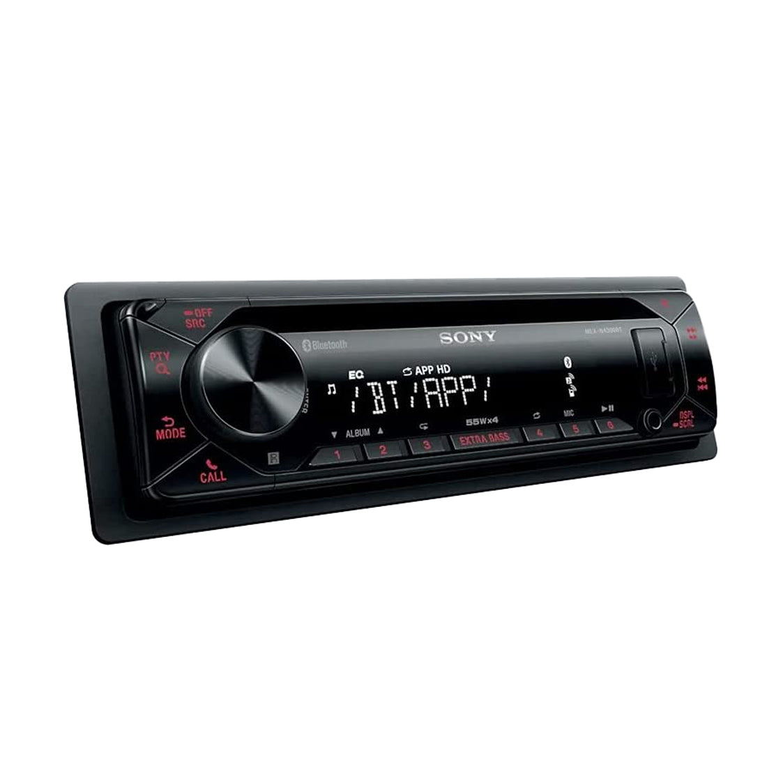 Sony MEX-N4300BT 1-DIN Car Stereo In-Dash CD USB AUX Receiver w/ Dual Bluetooth