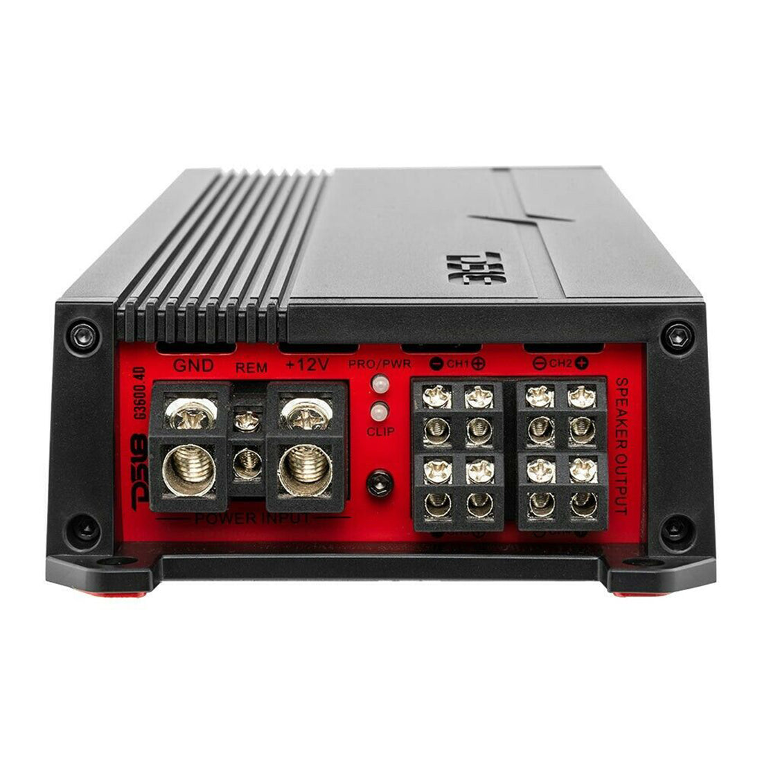 DS18 G3600.4D 3600W Max 4-Channel Class-D Stereo Full Range Car Audio Amplifier
