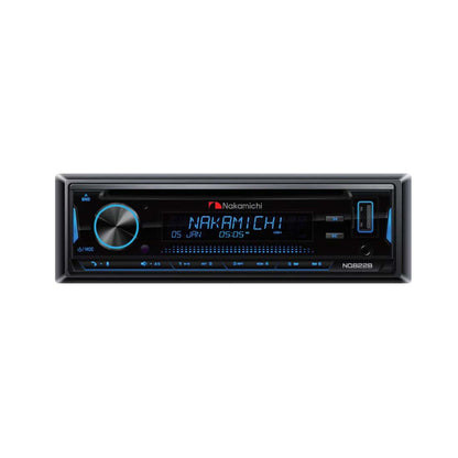 Nakamichi NQ822B 1-DIN CD/MP3/USB Car Stereo In-Dash Receiver w/ Bluetooth