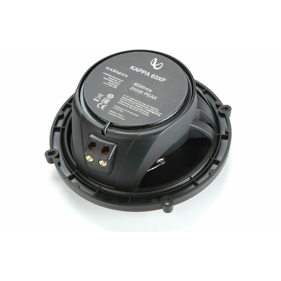 Infinity KAPPA 63XF 6.5" 255 Max 2-Way 3-Ohm Stereo Car Audio Sp – Audiocon
