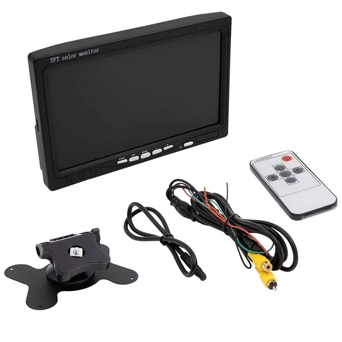 iBeam USA TE-7VS Car Video Universal 7" Color LCD Dash Mount Monitor