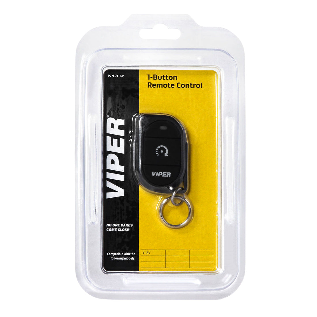 Viper 7116V 1-Button 1-Way Paging Replacement Car Remote Control