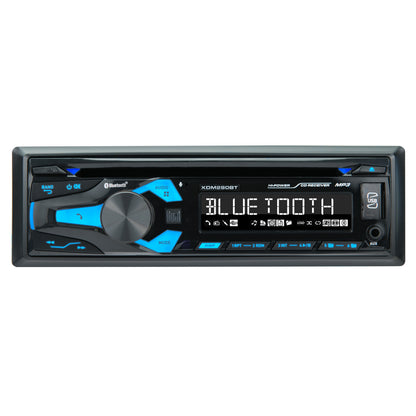 Dual Electronics XDM280BT Multimedia Detachable 3.7 inch LCD Single DIN Car Stereo with Built-In Bluetooth, CD, USB, MP3 & WMA Player