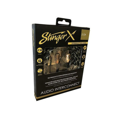 Stinger XI3220 20FT 2-Channel Directional Twisted Pair Audio Interconnect Cable
