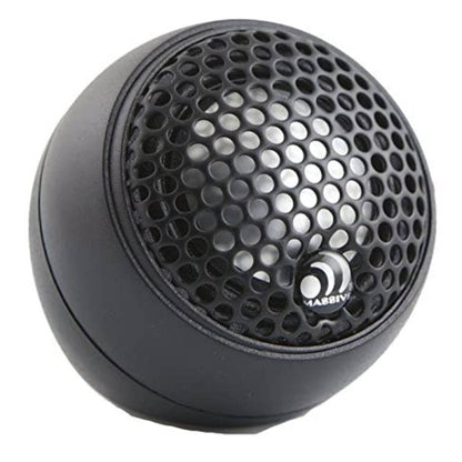 Massive Audio CT1A 120 Watts Max Power 25mm (1 Inch) 4-Ohms Car Stereo Aluminum Dome Tweeters