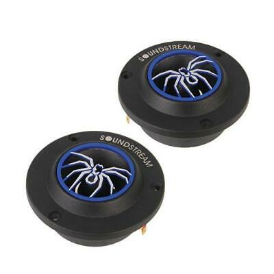 Soundstream SPT-06 350W Max 4 Ohms 102dB 1" Aluminum Car Pro Audio Tweeters