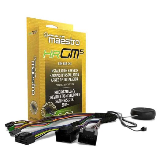 iDatalink Maestro HRN-HRR-GM5 Plug & Play Wire T-Harness for Select GM 2006-Up