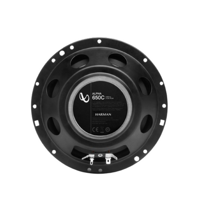 Infinity Alpha 650C 6.5" 2-Way 315W Peak 4-Ohms Car Component Speaker System