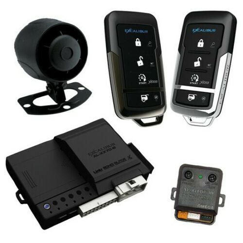 Excalibur AL-1670-B 1-Way Paging Remote Start, Keyless Entry Security System