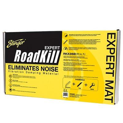 Stinger RKX36B Roadkill 18" x 32" 36 SQ.FT. Sound Damping Material - 9 Sheets